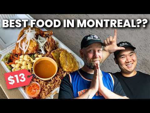 We Compete to Find Montreal's Best & Most Affordable Food