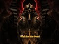 THE PHARAOH HAS AWAKENED ⚔️ #darktechno #techno #pharaoh