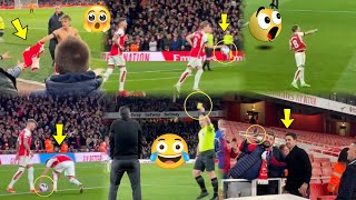 🤣UNSEEN VIDEO: Arsenal Crazy \& Fun Moments After Beating Chelsea 5-0 To Top The EPL Table! Odegaard