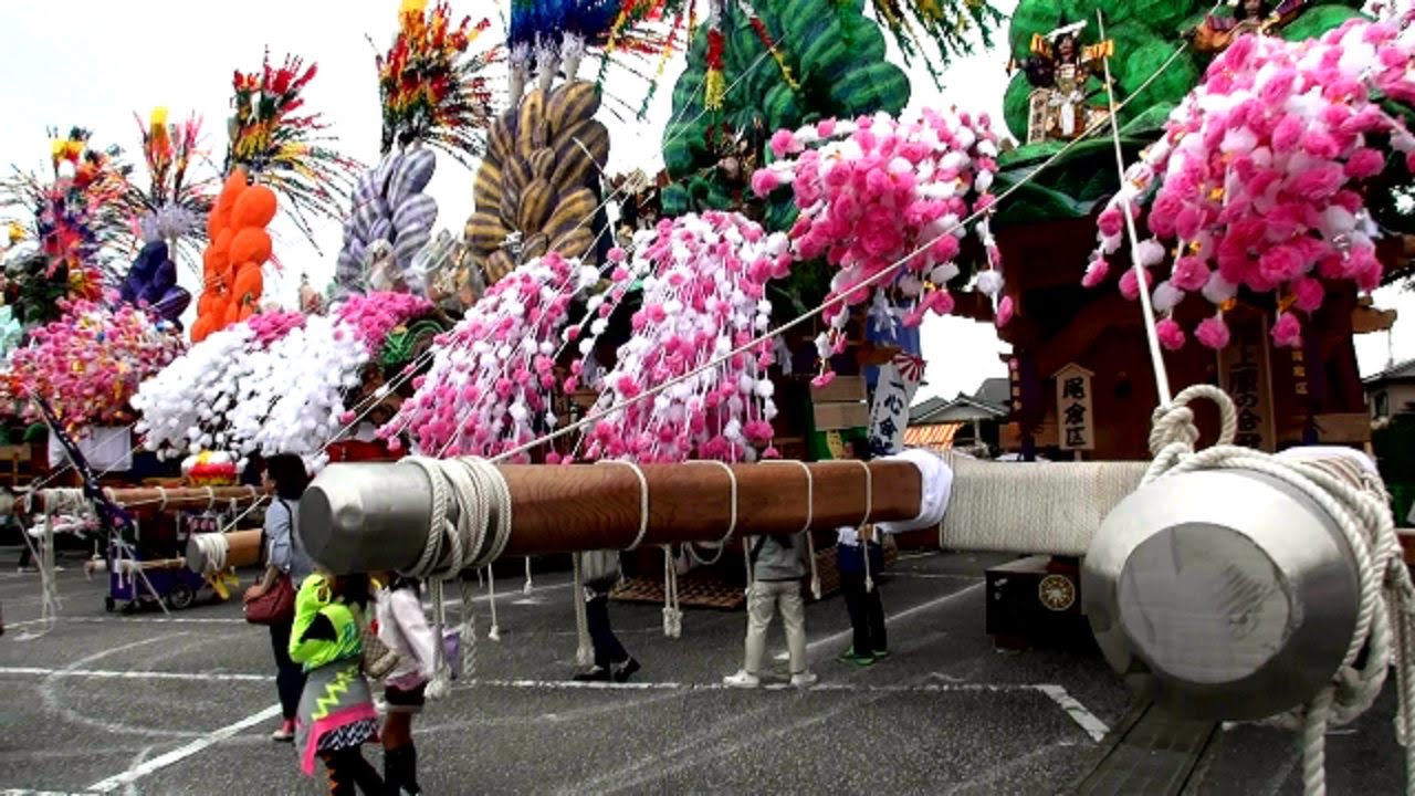 苅田山笠14 宇原神社 突き当て 神幸祭 Youtube