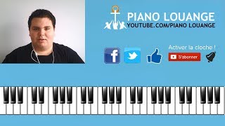 Video thumbnail of "Je reconnais que Tu peux tout - PIANO LOUANGE"