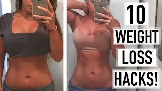 TOP 10 TIPS AND HACKS TO LOSE WEIGHT AND KEEP IT OFF THAT ACTUALLY WORK!