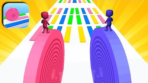 Layers Roll🌈🏃🛣️All Levels Gameplay Trailer Android - Ios Game New Update