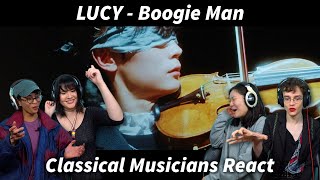 What a spooky BOP!!! LUCY 'Boogie Man' Reaction!