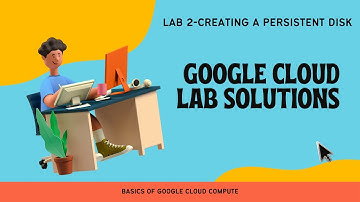 Creating a persistent disk|Google Cloud Lab Solutions|GSP004