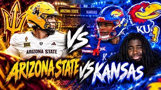 SOLID GAME! Arizona State Sun Devils vs Kansas Jayhawks Full Game Highlights Reaction