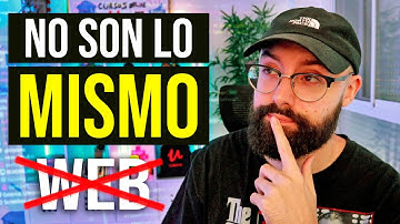 ¿Cuál es la diferencia entre sitio Web, pagina Web, aplicación Web, dominio Web y alojamiento Web?