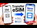 How to Transfer eSIM from One iPhone to Another