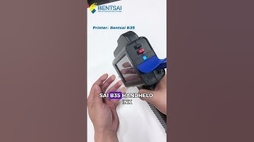 Bentsai B35 Handheld Printer: Perfect for Batch Coding, Date Labeling, and Part Number Printing