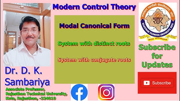 Lecture-5: MCT: State Space Model