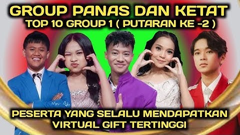 GROUP PANAS DAN KETAT / TOP 10 GROUP 1 PUTARAN KEDUA / DANGDUT ACADEMY 7