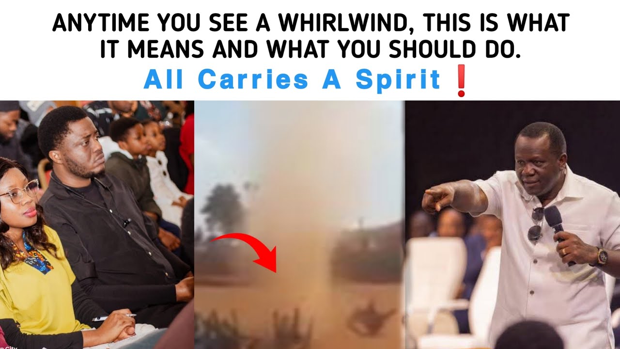 Всякий раз, когда вы видите вихрь, вот что это означает и что вам следует делать. _Доктор Дэвид О...