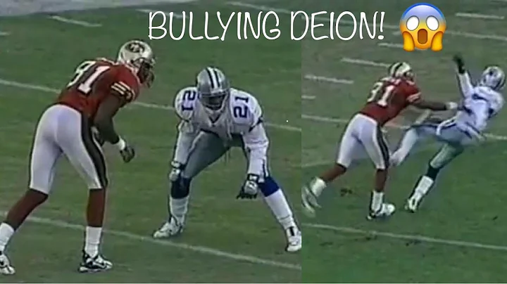 Terrell Owens vs Deion Sanders | PHYSICAL MATCHUP!...