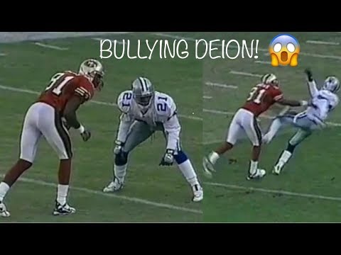 Terrell Owens vs Deion Sanders | PHYSICAL MATCHUP! | WR vs CB (1997)