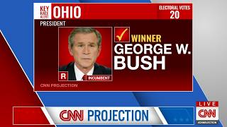 2004 Election Night | George W. Bush vs. John Kerry