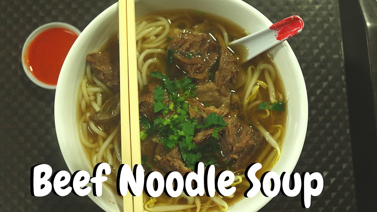 Beef Soup Noodles and Popiah 21 YouTube