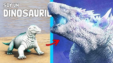 EVOLUCIONO A SHIMO! LA HISTORIA DEL DINOSAURIO KAIJU DE HIELO Titan ancestral ARK Soy un Dinosaurio