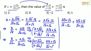 Algebra | Additional Example 14 to 15 | Quantitative Aptitude | TalentSprint Aptitude Prep