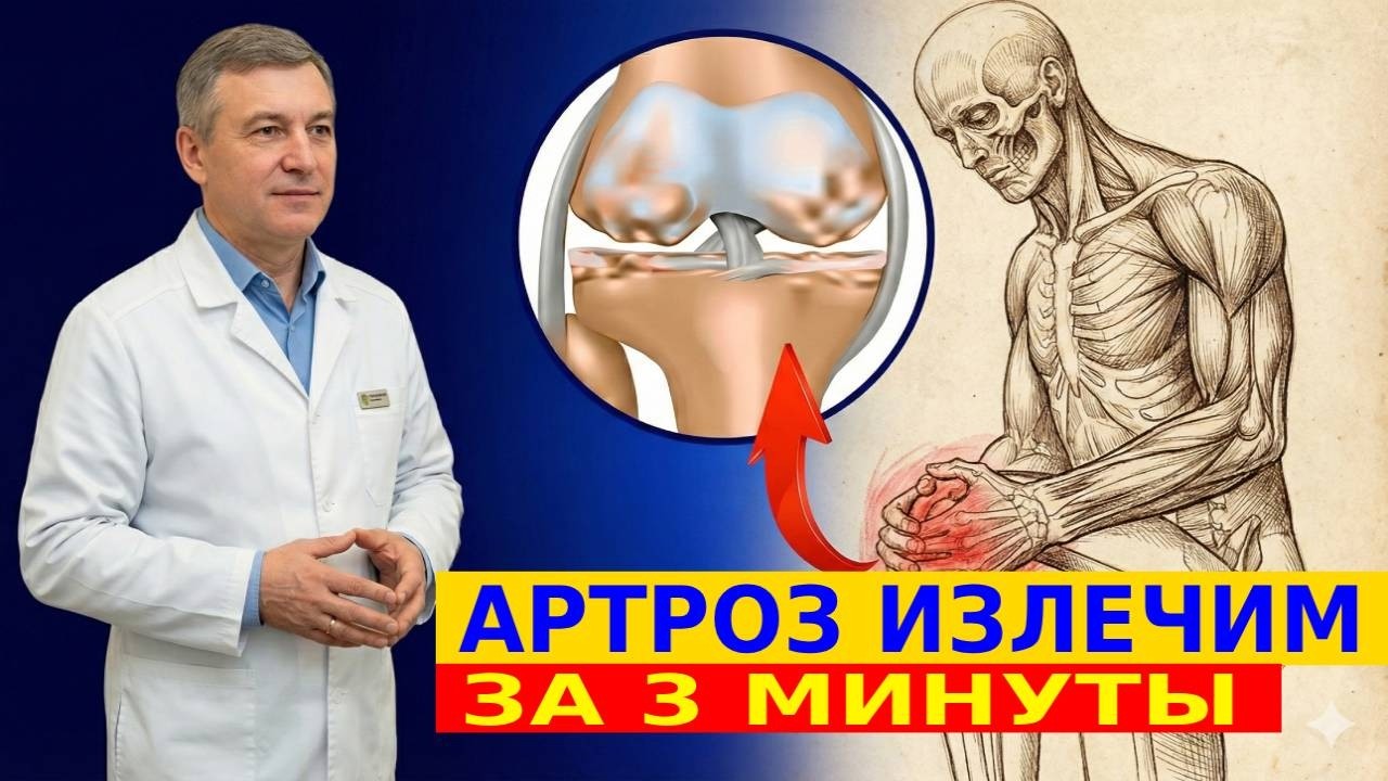 Артроз уходит, когда вы делаете это каждое утро — три минуты, ноль таблеток