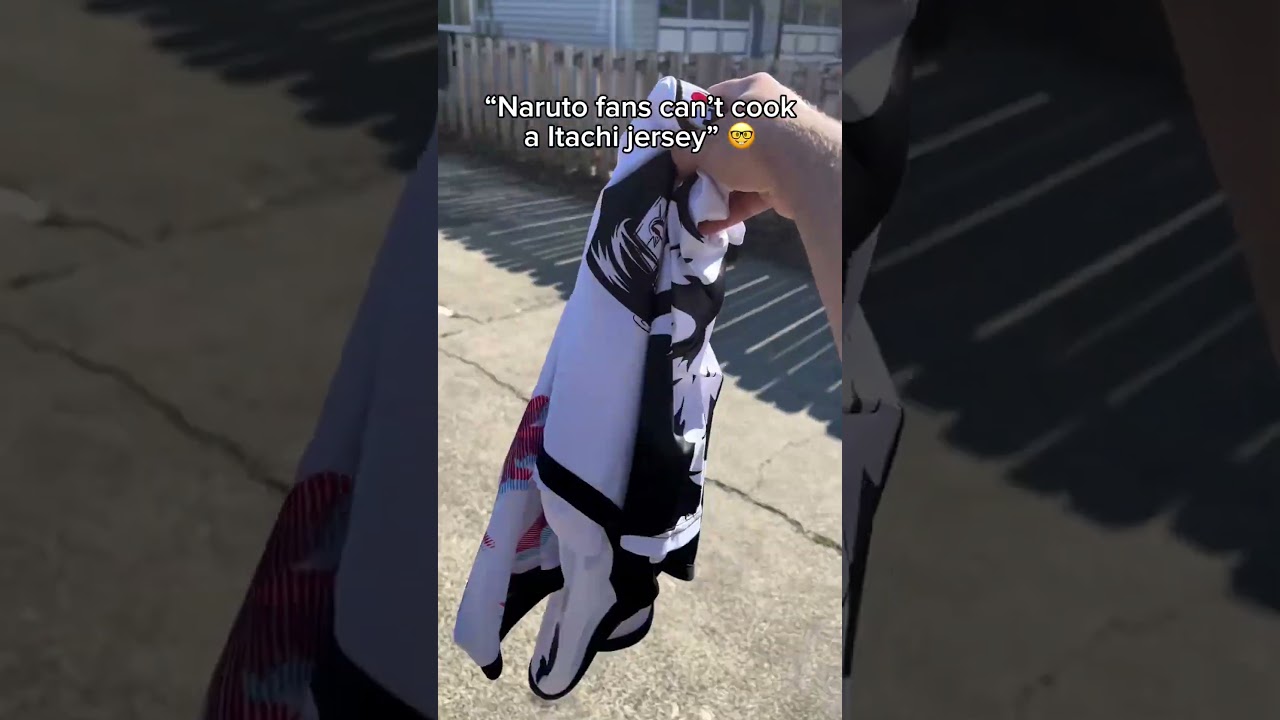 Itachi Fan Who Made The Hardest Itachi Jersey 😤 