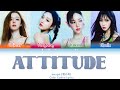 Aespa 에스파 ATTITUDE Color Coded Lyrics Amelia Aespa 에스파 ATTITUDE Color Coded Lyrics Amelia