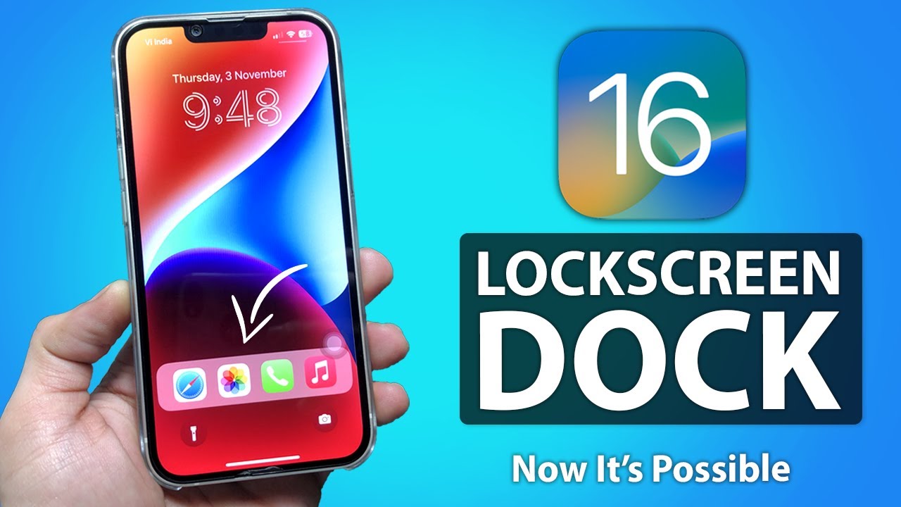 LockScreen Dock on iPhone Now Enable Dock on iPhone LockScreen iOS