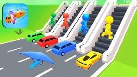 Shape-shifting game Master Level Gameplay iOS/Android 🔥 New hyper casual game🚗🚁