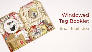 Windowed Tag Booklet | Snail Mail Idea