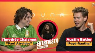 EXCLUSIVA con Timothée Chalamet y Austin Butler por Duna: Parte 2 | Javier Ibarreche (oficial)