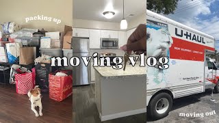 moving vlog | packing up, moving in, and tour