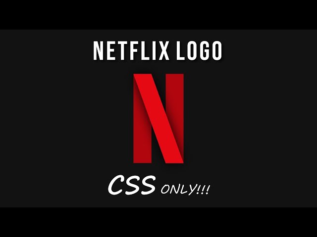 Pratique CSS comigo - Logo da Netflix 🎬