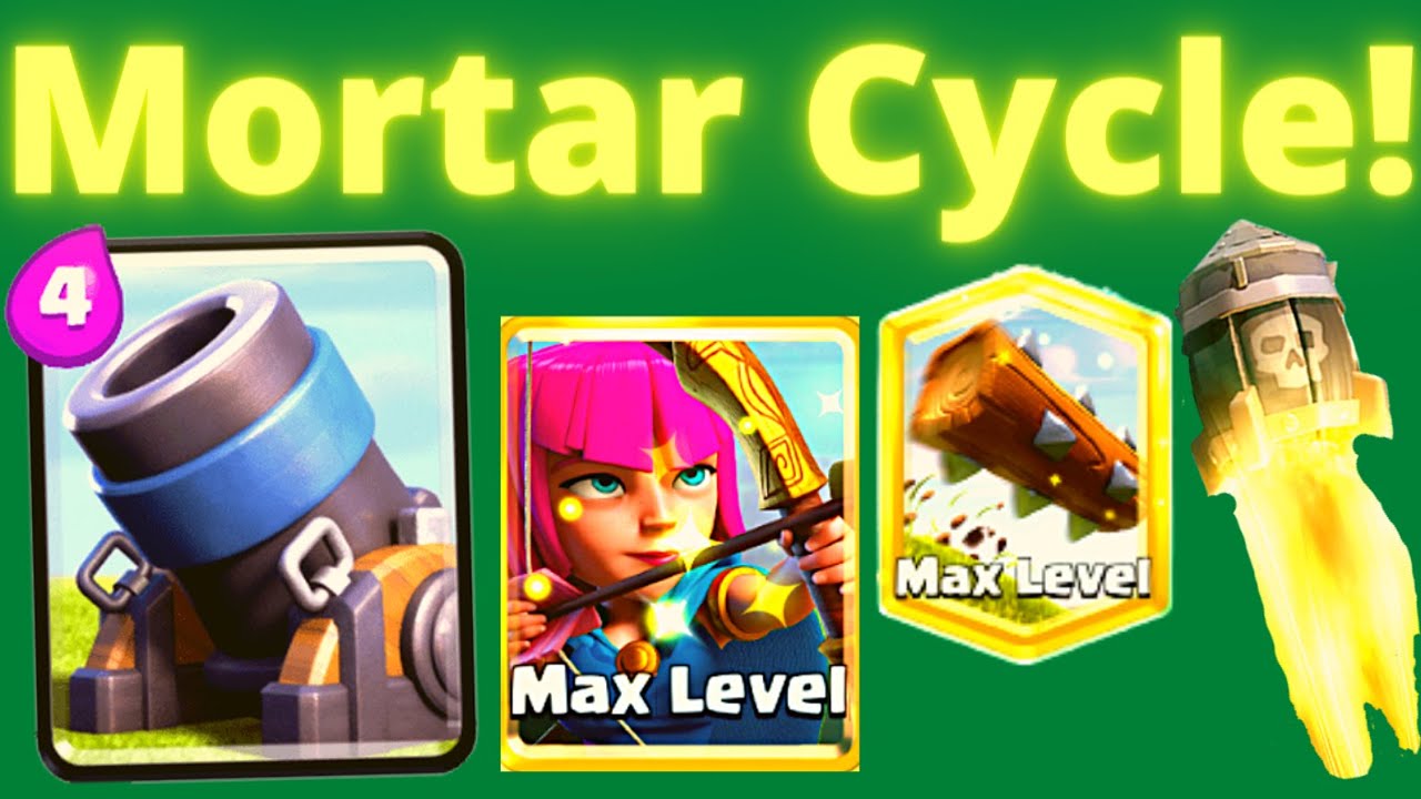 BEST MORTAR DECK in Clash Royale!! - Easy Wins with Mortar Rocket