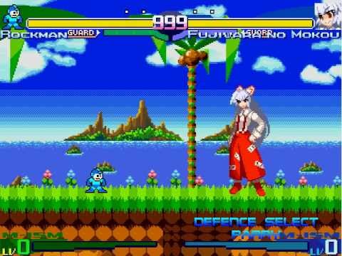 Y300 MUGEN - Megaman(Me) vs. Fujiwara no Mokou - Y300 MUGEN - Megaman(Me) vs. Fujiwara no Mokou