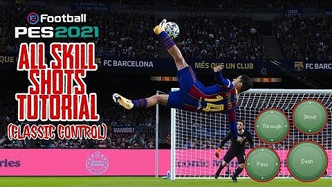 How to take knuckle shot | eFootball PES 2021 Mobile | How to perform curl/curve shot