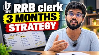 IBPS RRB Clerk 2026 | 3 Months Strategy | 90 Days Complete Roadmap #ibpsclerk #ibpsrrb #ibpsrrbclerk