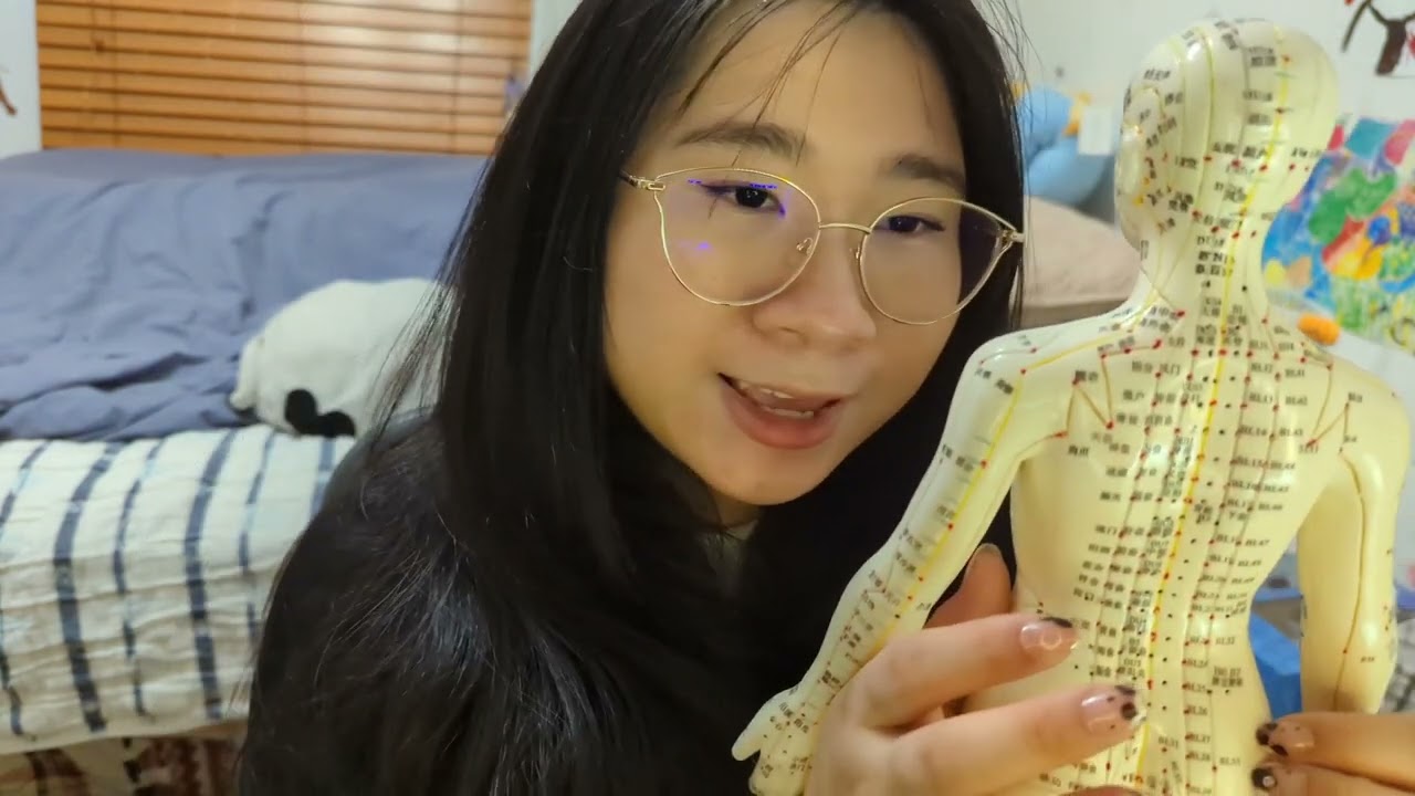 NSDR #2: ASMR Female Acupuncture Doll, Tapping, Soft Spoken, Less Chaotic