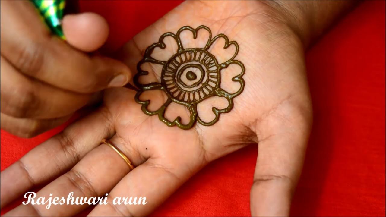 Simple Arabic Mehndi Design For Hands * Latest New Mehndi Design ...