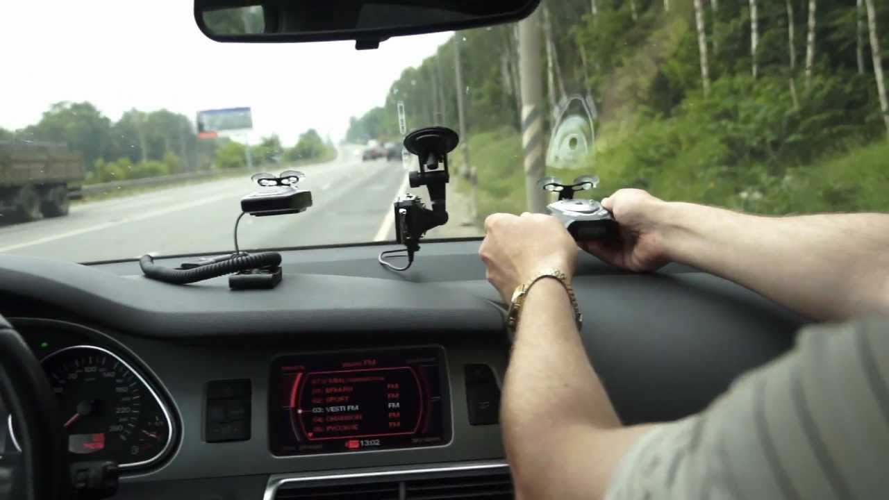 Тест радар-детекторов на определение «Стрелки»