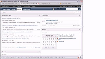 XPages For IBM Lotus Connections