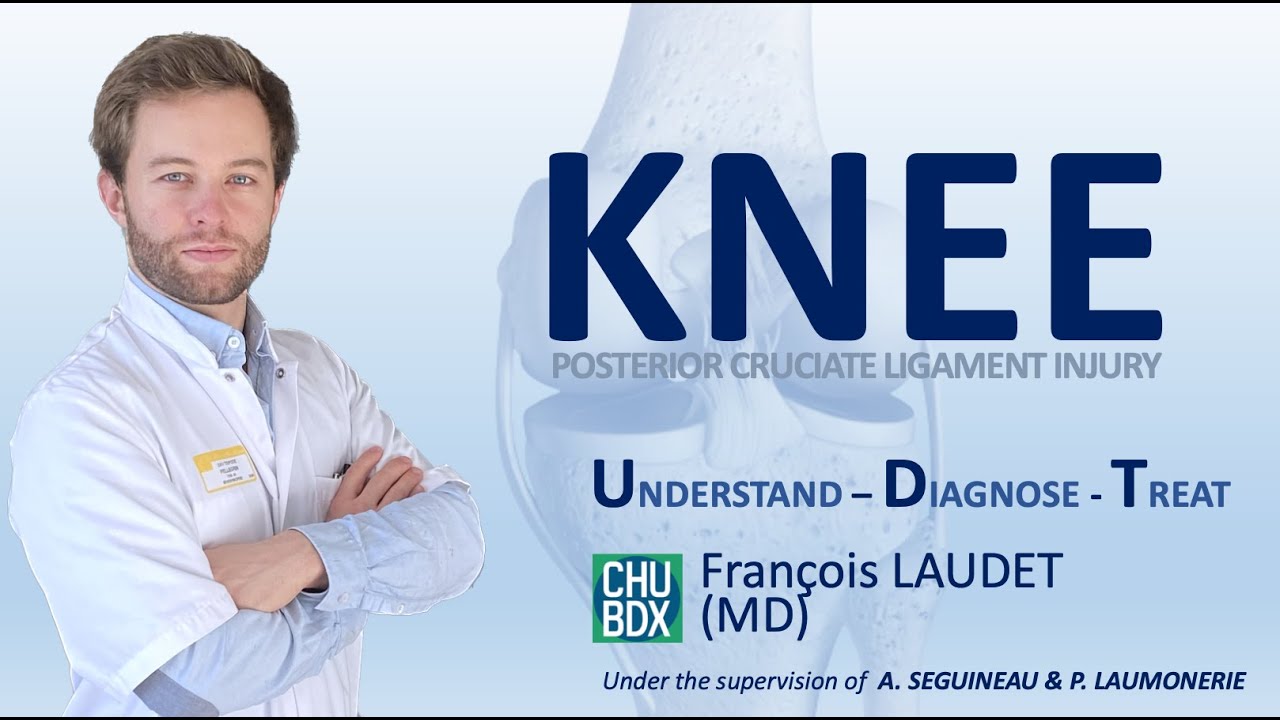 Lésion du ligament croisé postérieur (LCP) par le Dr Laudet