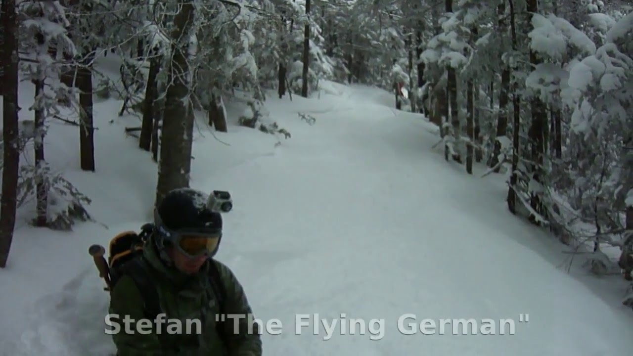 Wright Peak in Adirondacks (backcountry snowboarding)