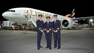 Women Pilots Fly Emirates Skycargo Boeing 777 Freighter To 4 Continents | International Women's Day