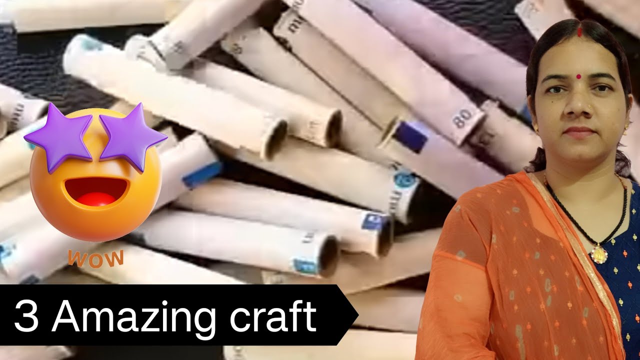 Best out of waste thread spool craft for Diwali/jhumar making at home/woolen jhumar