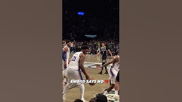 JOEL EMBIID #joelembiid #philadelphia76ers #nbaplayoffs #jamesharden #tyresemaxey #nbashorts