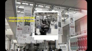 Kegiatan Booth Almira Travel ketika Di Pameran