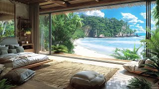 Tranquil Summer Escape | ASMR Sleep Better with Ocean Waves on Window, Cozy Room Serenity for Sleep by Cozy Ambient Spaces 901 views 2 weeks ago 9 hours, 59 minutes