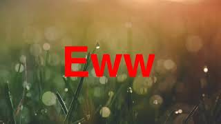 Eww sound effect