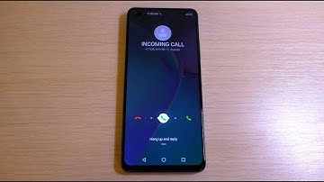 Infinix Zero 8 Incoming Call