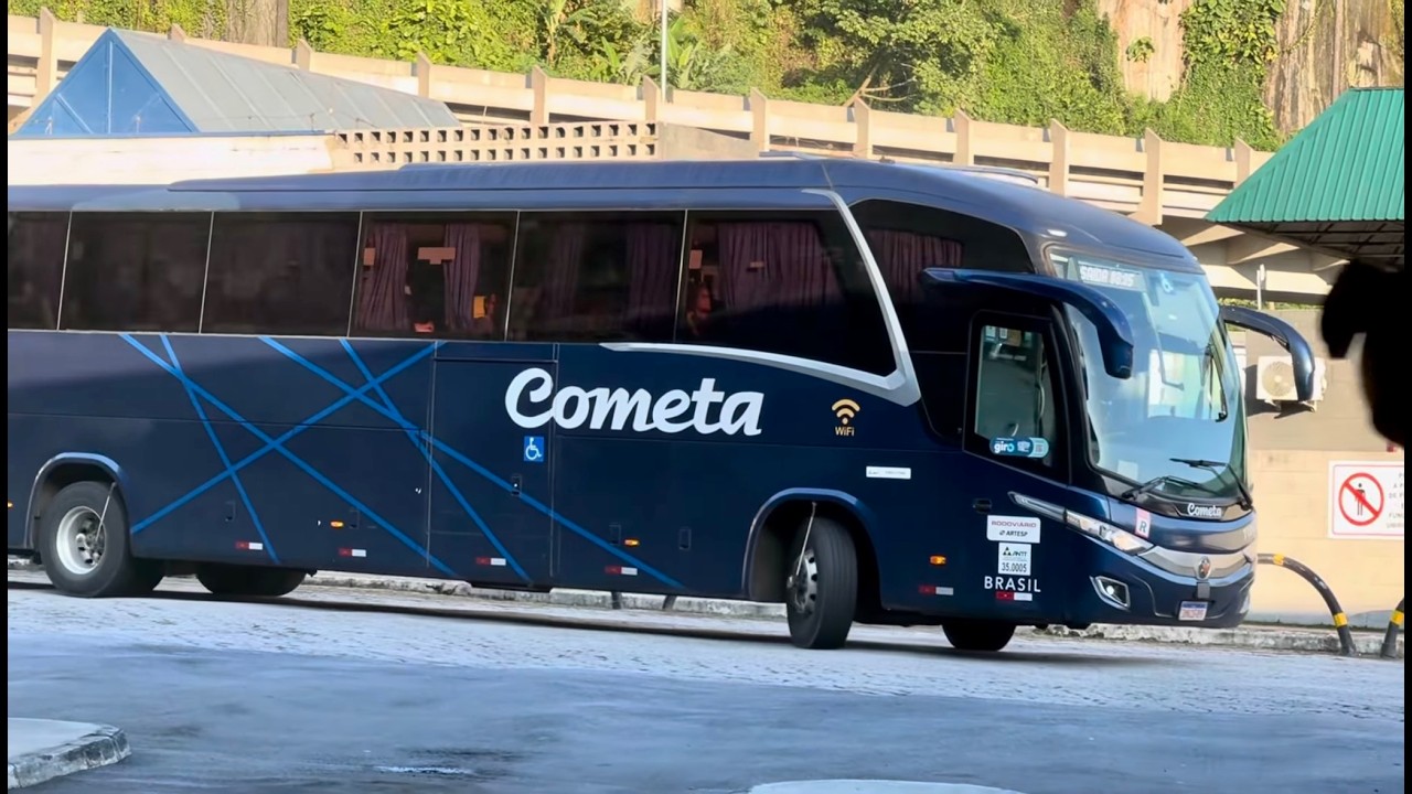 Cometa | De Santos a São Paulo no Scania Marcopolo Paradiso G7 1200