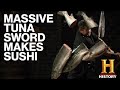 Forged in Fire: The MASSIVE Maguro Bocho SLICES & DICES the Final Round (Season 8) | History